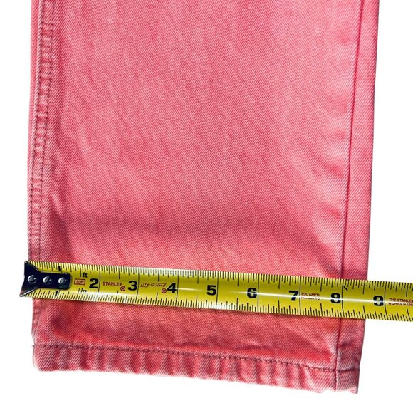 BDG Urban Outfitters High Rise Carpenter Jeans Pants Pink Denim 26 Womens - Picture 16 of 16